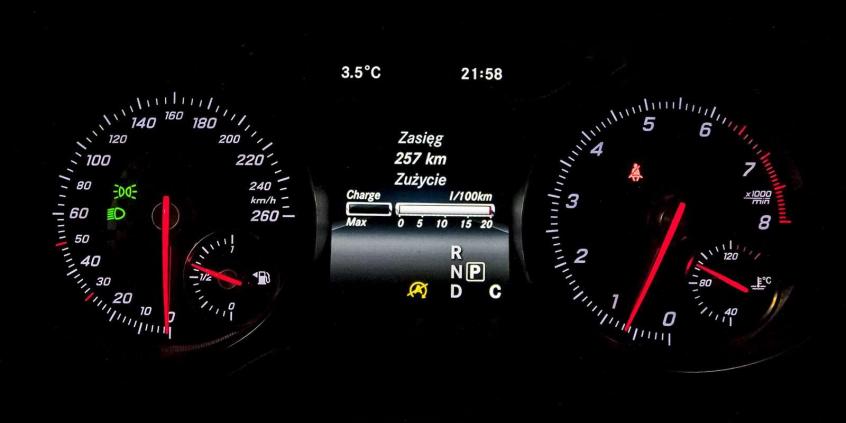 Mercedes A250 Sport 4MATIC - zerwany z łańcucha