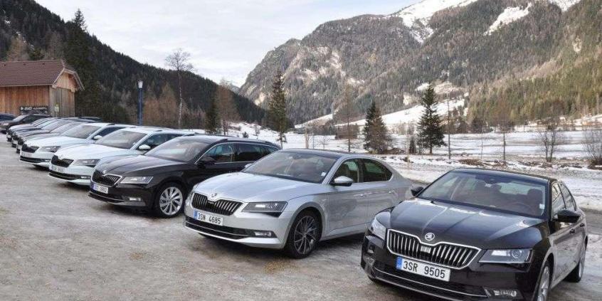 Skoda 4x4 - walka z lodem