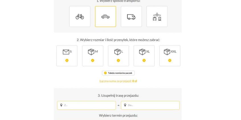 Spędzasz dużo czasu za kółkiem? Zabierz paczkę i zarabiaj!