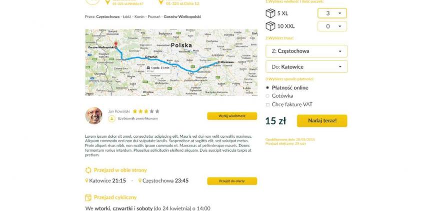 Spędzasz dużo czasu za kółkiem? Zabierz paczkę i zarabiaj!