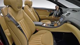 Mercedes SL 2008 - widok ogólny wnętrza z przodu