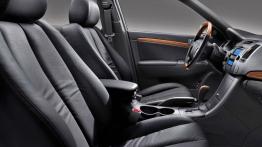 Hyundai Sonata 2008 - widok ogólny wnętrza z przodu