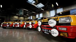 Cztery Renault 5 Alpine grupy 2 na Rajdzie Monte Carlo Historique 2018