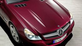 Mercedes SL 2008 - maska - widok z góry