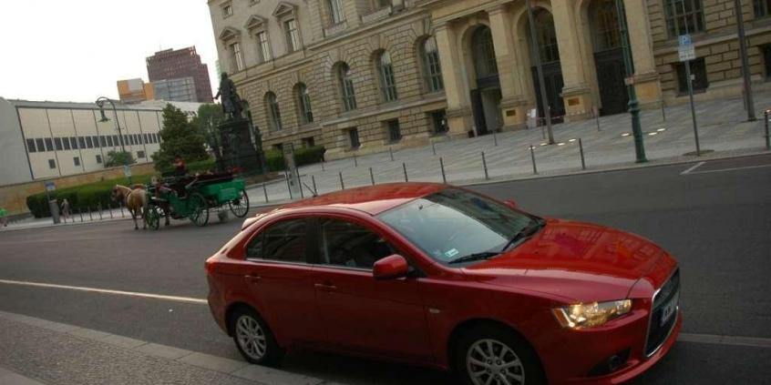 Mitsubishi Lancer i berlińskie upały