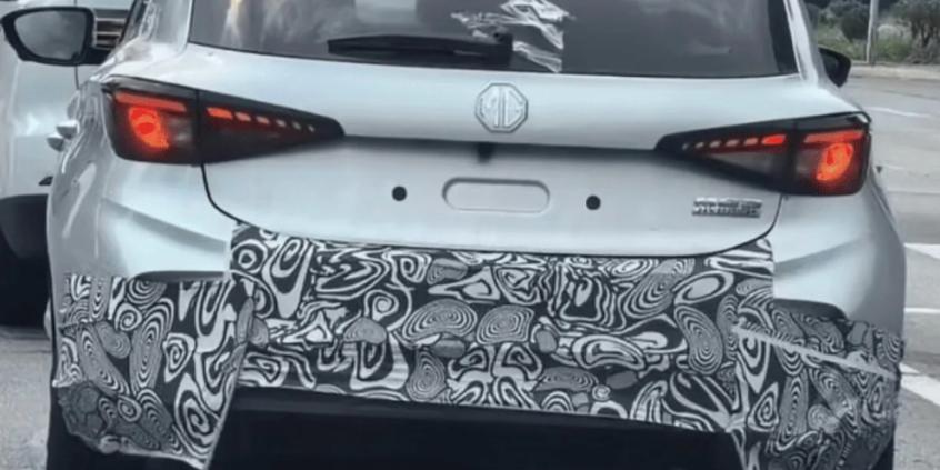 Nowe MG3 Hybrid+ przyłapane na drodze. Szykuje się szybki lifting