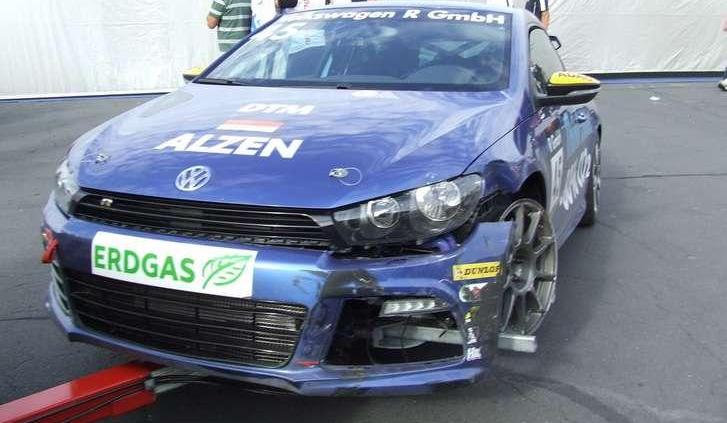 Polacy na Nürburgringu z przygodami (Scirocco R Cup)