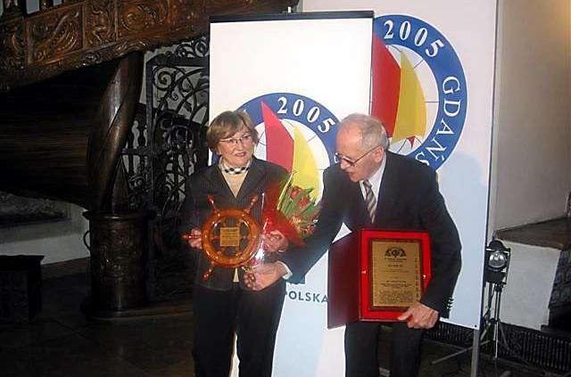 Mistrz kierownicy w szeregu najlepszych polskich żeglarzy.