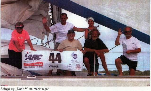 Mistrz kierownicy w szeregu najlepszych polskich żeglarzy.