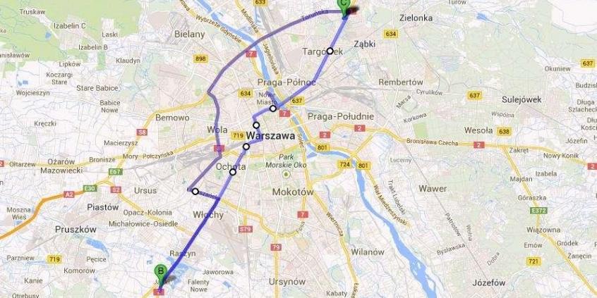 Z Marek do Janek, czyli motocykl kontra samochód