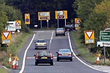 Polskie drogi - aleje znaków drogowych...