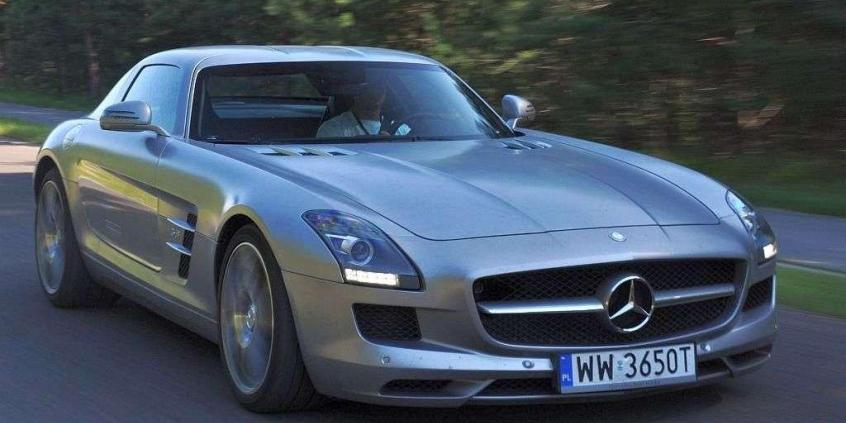 Cudownie szpanerski - Mercedes SLS