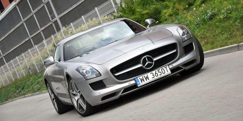 Cudownie szpanerski - Mercedes SLS