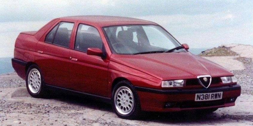 Alfa Romeo 155 - ostatnia kanciasta Alfa