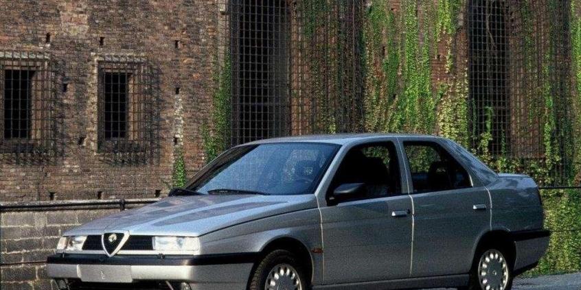 Alfa Romeo 155 - ostatnia kanciasta Alfa