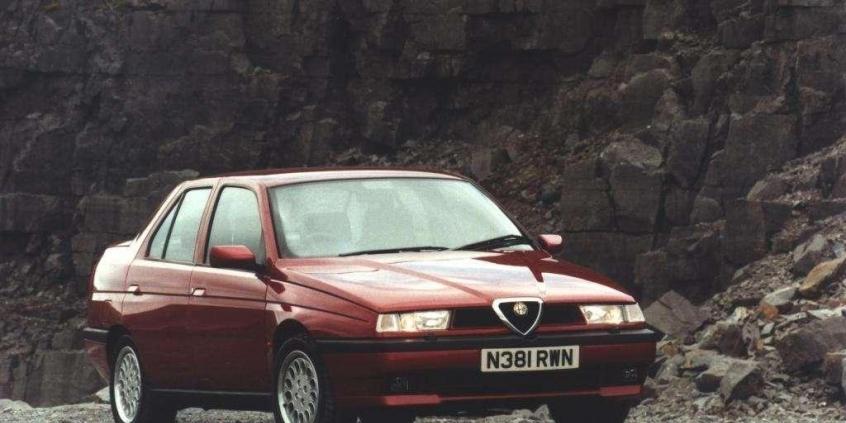 Alfa Romeo 155 - ostatnia kanciasta Alfa