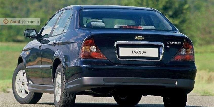 Chevrolet Evanda - więcej za mniej?