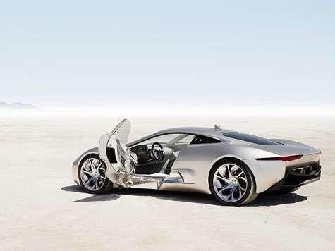 Elektryczny Jaguar na gaz