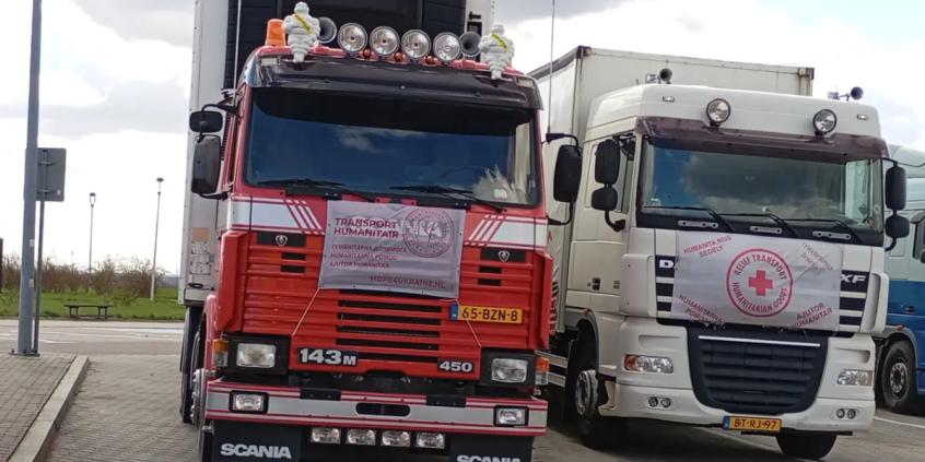 Klasyki ciężarówek na drogach wojny i kryzysu. Ich rola jest kluczowa