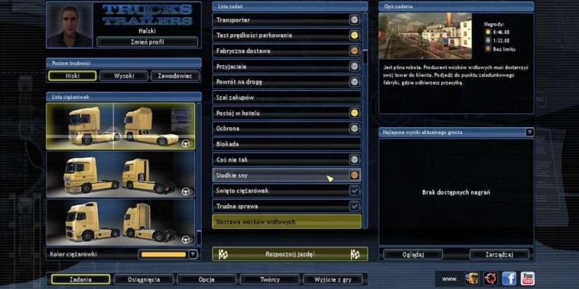 Recenzja gry Trucks &amp;amp; Trailers