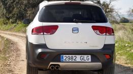 Seat Altea Freetrack 2009 - tył - reflektory wyłączone