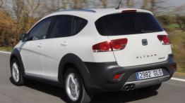 Seat Altea Freetrack 2009 - widok z tyłu
