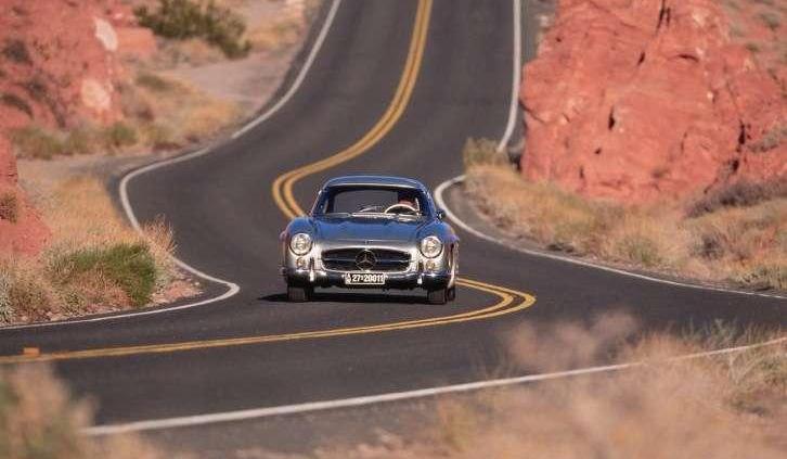 Dziennikarze narażali życie, by zmierzyć się z jego legendą - Mercedes SL