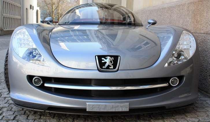 Peugeot 607 Feline - napotkana gwiazda