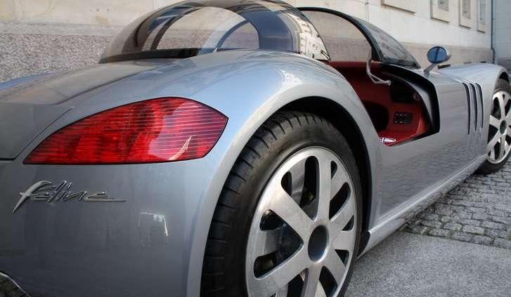 Peugeot 607 Feline - napotkana gwiazda