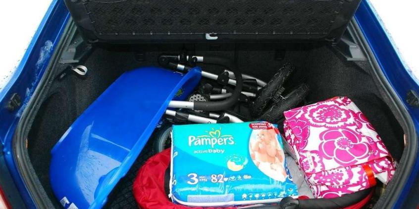 Octavia RS z pieluchą w tle