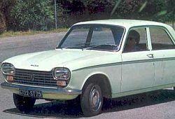 Peugeot 204 Sedan 1.1 53KM 39kW 1965-1969