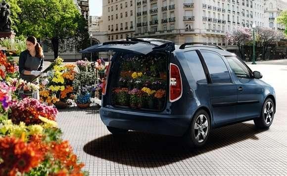 Skoda Praktik - bagażowy Roomster