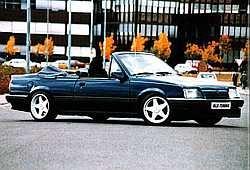 Opel Ascona C Cabrio 1.8 84KM 62kW 1987-1988