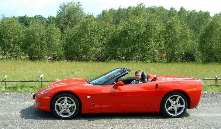 Porażający Chevrolet Corvette C6 Convertible