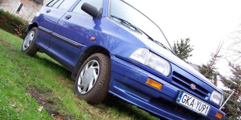 Kia Pride - przykład koreańskiej motoryzacji sprzed kilkunastu lat