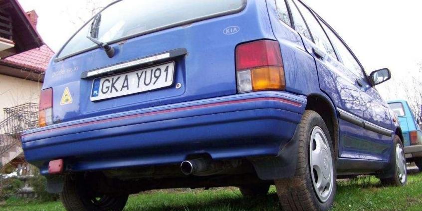 Kia Pride - przykład koreańskiej motoryzacji sprzed kilkunastu lat