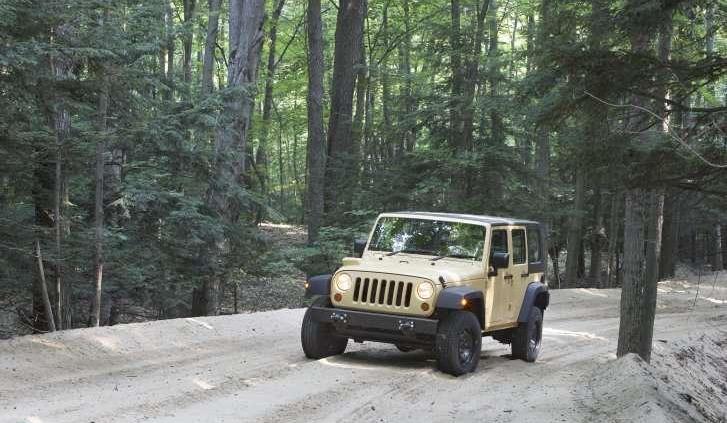 Jeep Wrangler Unlimited znowu w mundurze