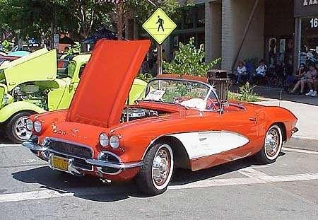 Definicja sportowego samochodu - Chevrolet Corvette