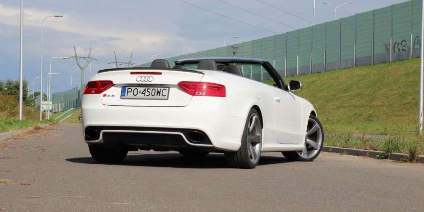 Audi RS5 Cabriolet - doznania ekstremalne