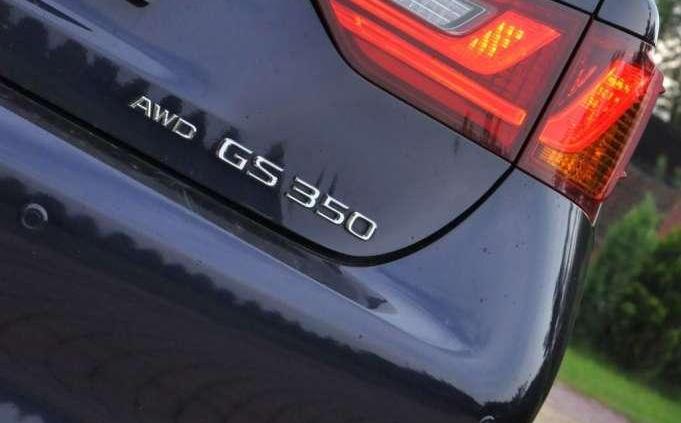 Lexus GS 350 AWD - sportowo-multimedialna elegancja