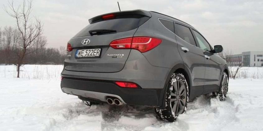 Hyundai Santa Fe 2.2 CRDi - mierzy wysoko