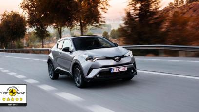 Nowa Toyota C-HR zdobyła 5 gwiazdek Euro NCAP