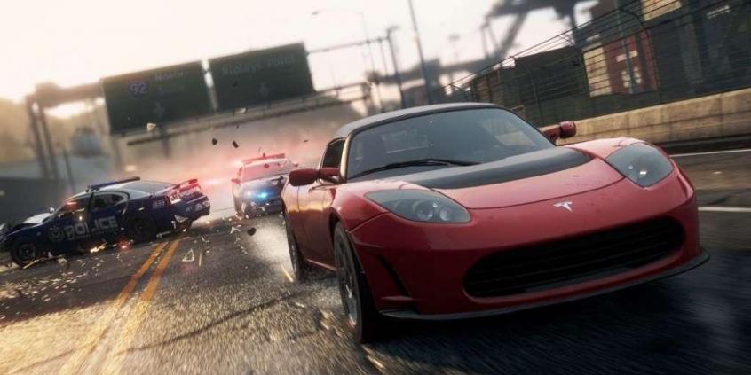 Need for Speed Most Wanted - spraw kłopoty policji