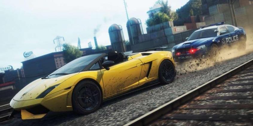 Need for Speed Most Wanted - spraw kłopoty policji