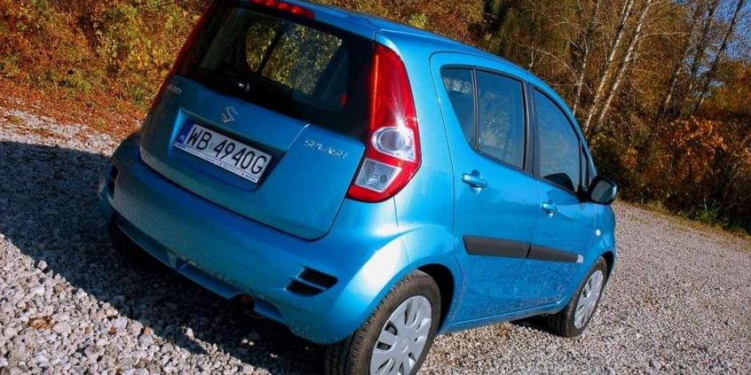 Suzuki Splash - sympatyczny mieszczuch