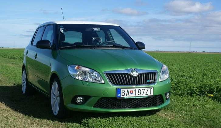 Skoda Fabia RS - kapelusze z głów