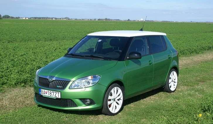 Skoda Fabia RS - kapelusze z głów