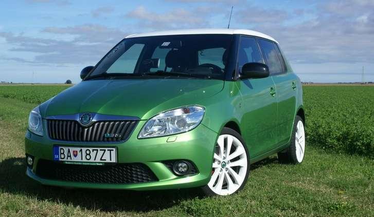 Skoda Fabia RS - kapelusze z głów