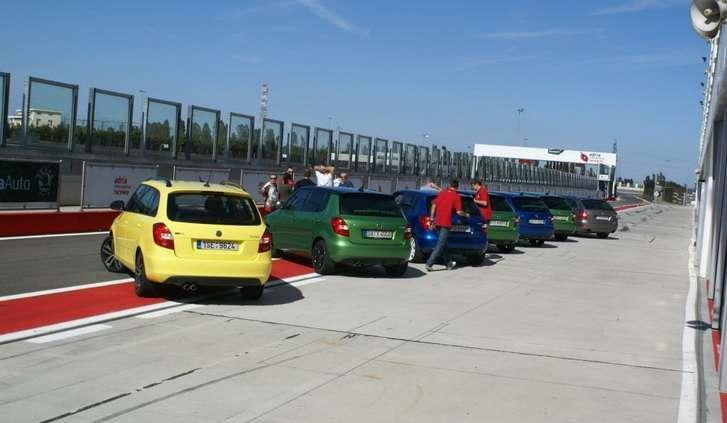 Skoda Fabia RS - kapelusze z głów