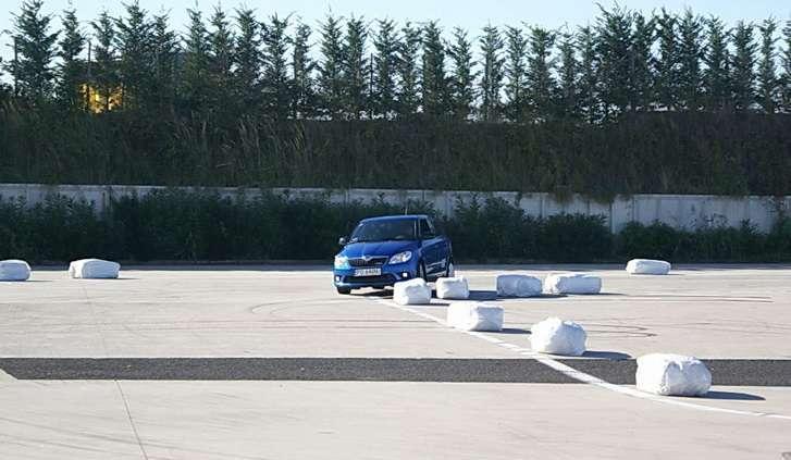 Skoda Fabia RS - kapelusze z głów